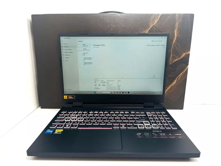 LAPTOP ACER NITRO 5  INTEL CORE I7-12650H 16GB 1TB SSD RTX4060 WIN11 HOME