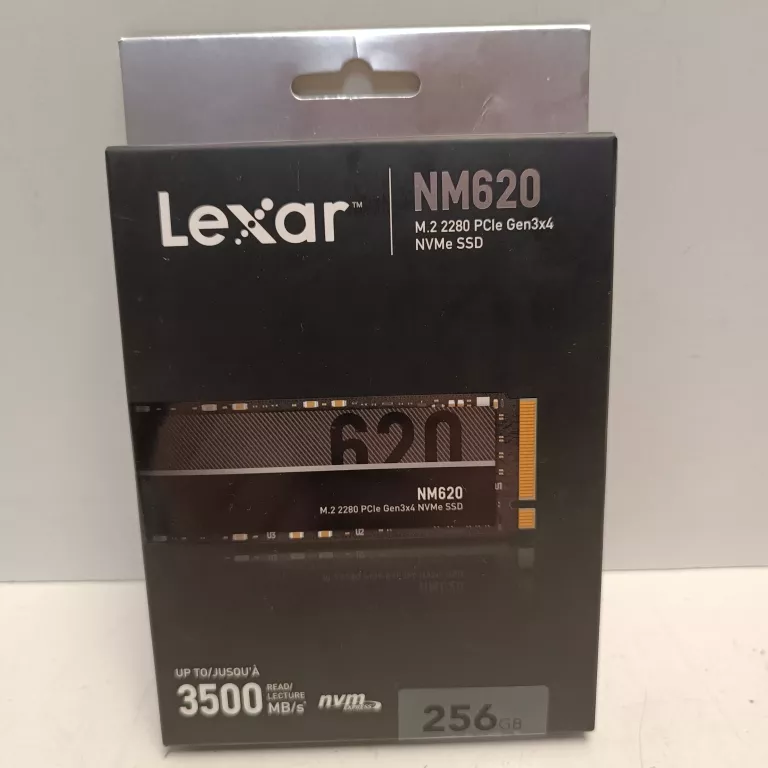 DYSK SSD LEXAR NM620 256 GB M.2 2280 PCI-E X4 GEN3