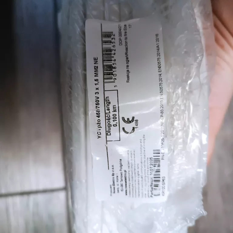 PRZEWÓD ELPAR 3X.1.5 100M