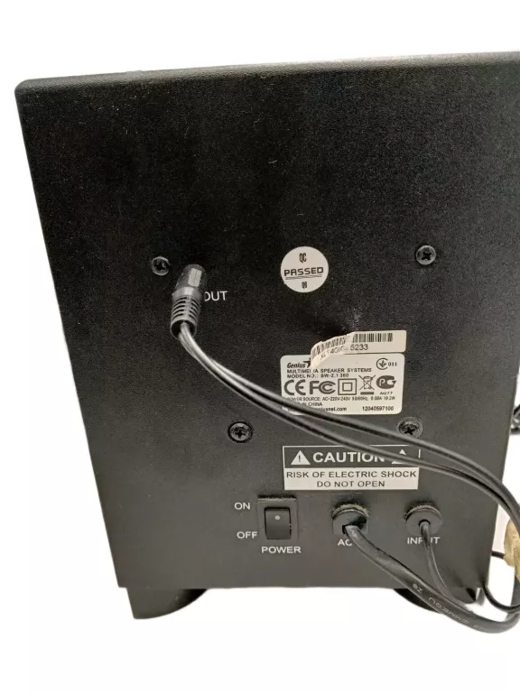 GŁOSNIKI KOMPUTEROWE GENIUS SW-2.1 360