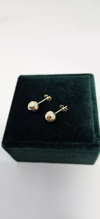 PIĘKNE ZŁOTE KOLCZYKI 585 14KT