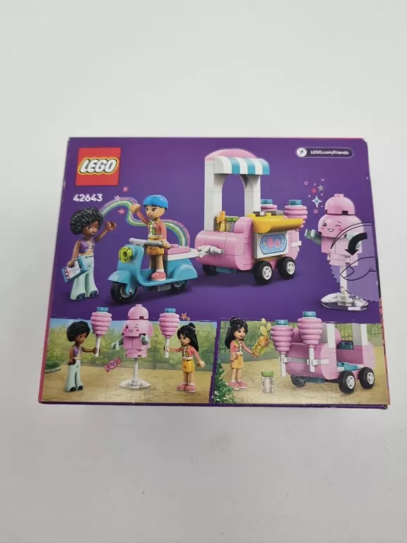 LEGO FRIENDS STOJAK I HULAJNOGA Z WATY CUKROWEJ 42643 KLOCKI LEGO PREZENT