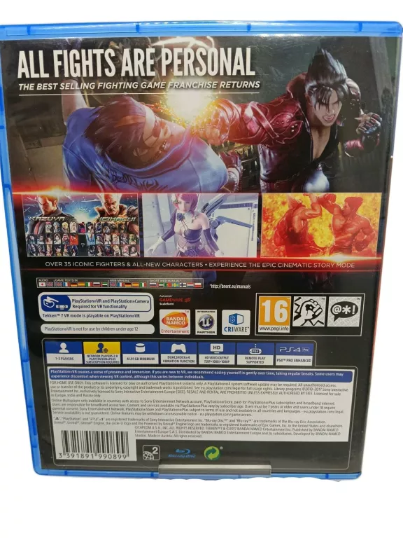 GRA NA PS4 TEKKEN 7