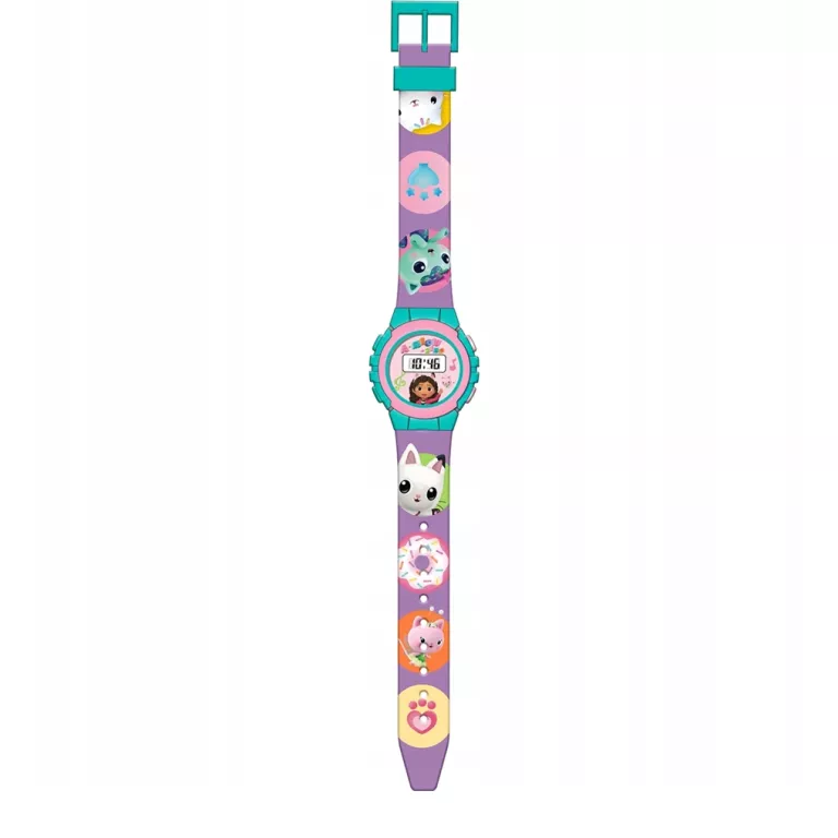 ZEGAREK CYFROWY DZIECIĘCY SMARTWATCH KOCI DOMEK GABI GABBY'S DOLLHOUSE