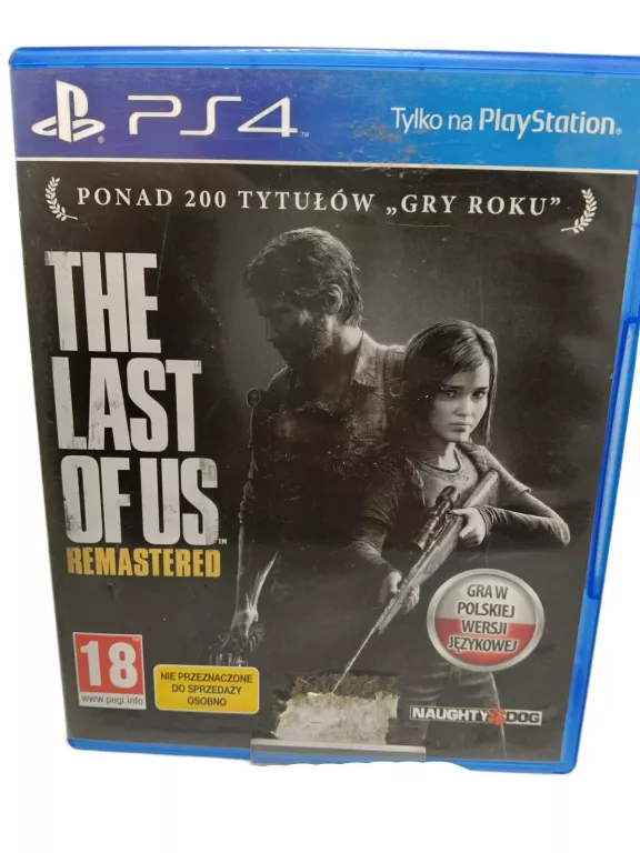 THE LAST OF US REMASTERED PS4 PL