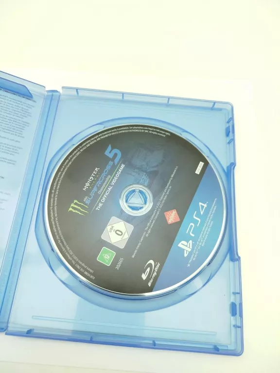 GRA PS4 MONSTER SUPERCROSS 5 - THE OFFICIAL VIDEOGAME