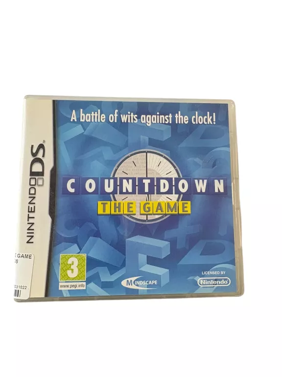 COUNTDOWN THE GAME NINTENDO DS