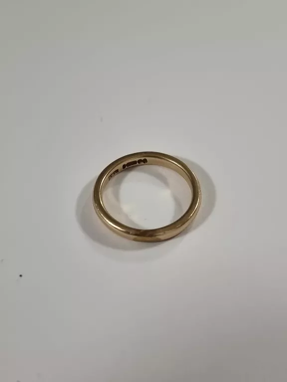 OBRĄCZKA 375 15" 2,98MM SZEROKA/ 2,02MM GRUBA 3,43GRAM