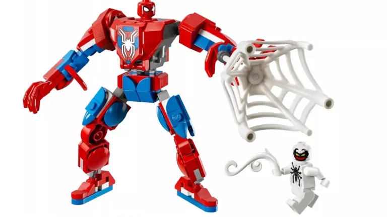 LEGO SUPER HEROES MARVEL 76308 MECH SPIDER-MANA KONTRA ANTI-VENOM 2 FIGURK