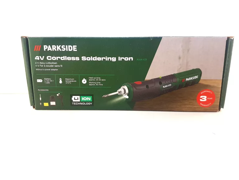 LUTOWNICA AKUMULATOROWA PLKA 4 C3 4V 470°C USB-C STACJA