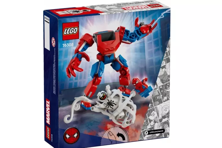 LEGO SUPER HEROES MARVEL 76308 MECH SPIDER-MANA KONTRA ANTI-VENOM 2 FIGURK