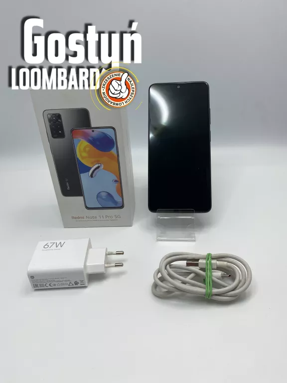 TELEFON XIAOMI REDMI NOTE 11 PRO 5G KOMPLET