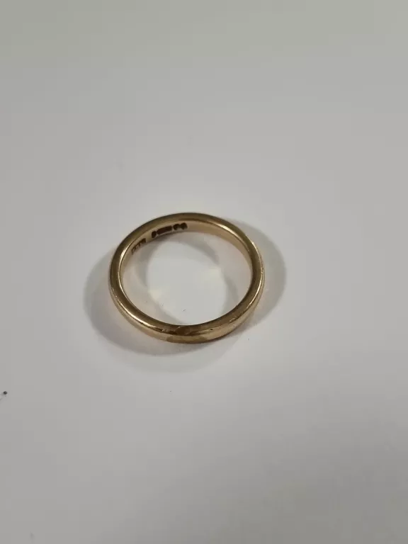 OBRĄCZKA 375 15" 2,98MM SZEROKA/ 2,02MM GRUBA 3,43GRAM