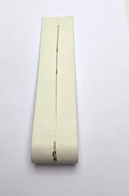 ZŁOTA BRANSOLETKA [2,11G 585 18,5CM]