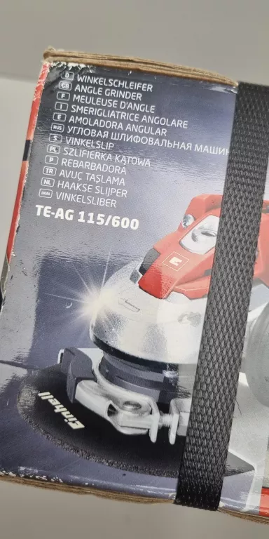 EINHELL SZLIFIERKA KATOWA TE-AG 115/600