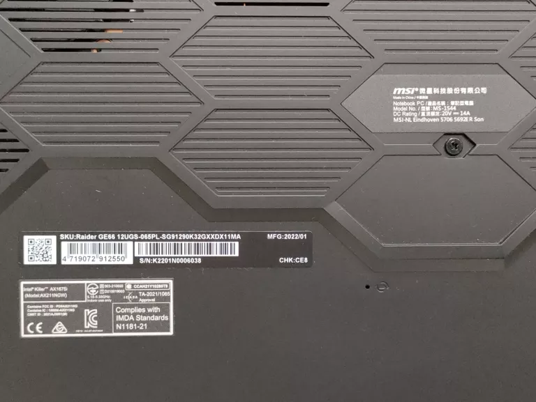 laptop-gamingowy-msi-raider-ge66-12ugs-065pl-156-240hz-rozdzielczosc-px-4474-211457