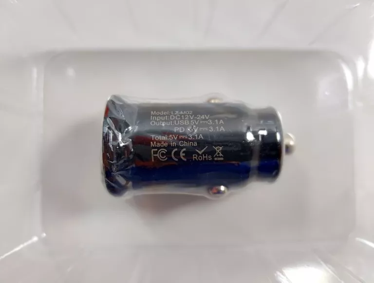 ŁADOWARKA SAMOCHODOWA FAST CHARGER 3.1A 12V 24V