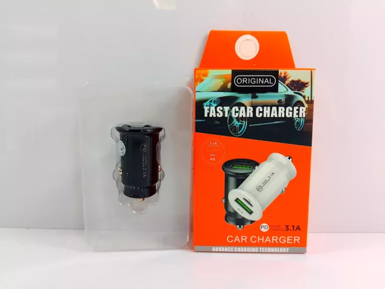 ŁADOWARKA SAMOCHODOWA FAST CHARGER 3.1A 12V 24V