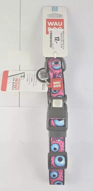WAUDOG OBROŻA DLA PSA NYLON L 33-49
