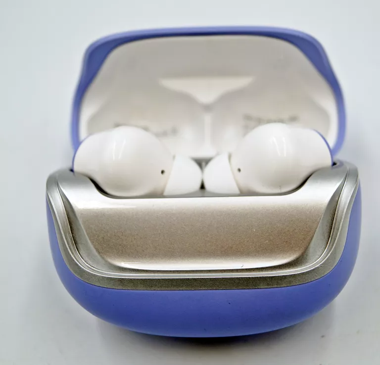 DONERTON I66 BEZPRZEWODOWE SŁUCHAWKI DOUSZNE ETUI ŁADUJĄCE FIOLETOWE