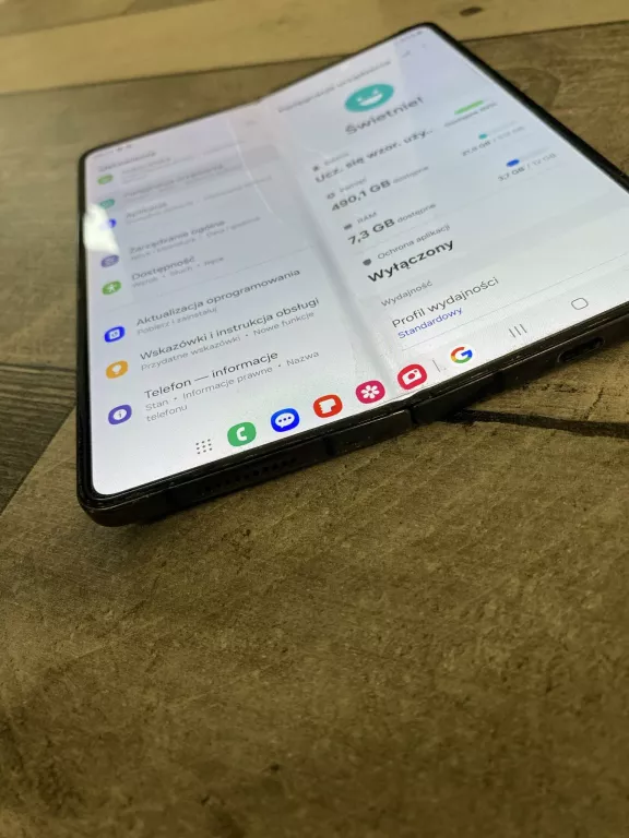 TELEFON SAMSUNG GALAXY Z FOLD 4 PUDEŁKO 512GB 12RAM