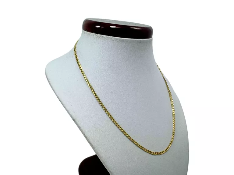 ZŁOTY ŁANCUSZEK PANCERKA PR:585 W:2.40 R:49CM