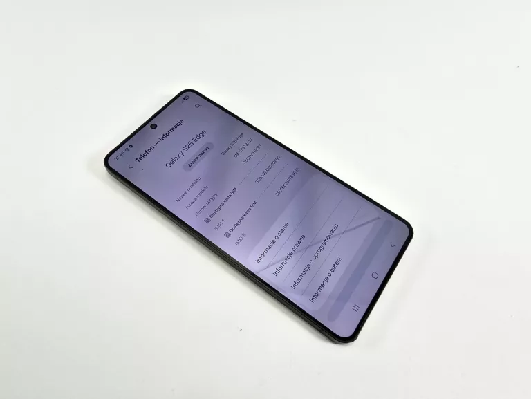 SMARTFON SAMSUNG GALAXY S25 EDGE 12/512GB 6,7" USZKODZONY