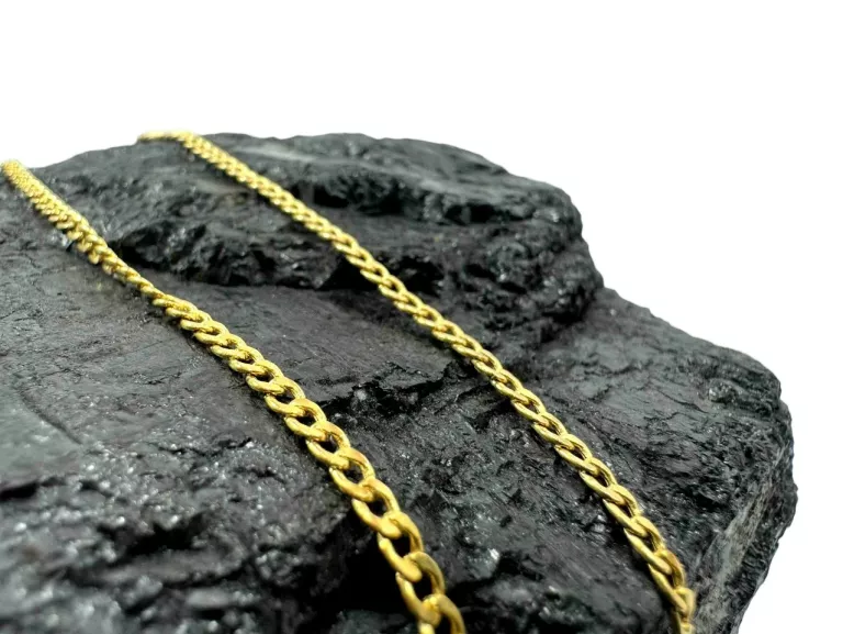 ZŁOTY ŁANCUSZEK PANCERKA PR:585 W:2.40 R:49CM