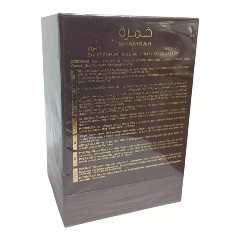 PERFUM ARABSKI KHAMRAH QAHWA LATTAFA