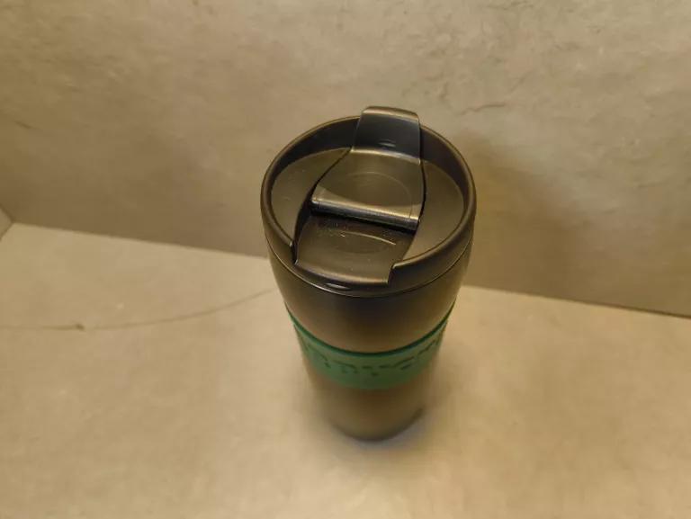 KUBEK TERMICZNY STARBUCKS CZARNO ZIELONY 354 ML
