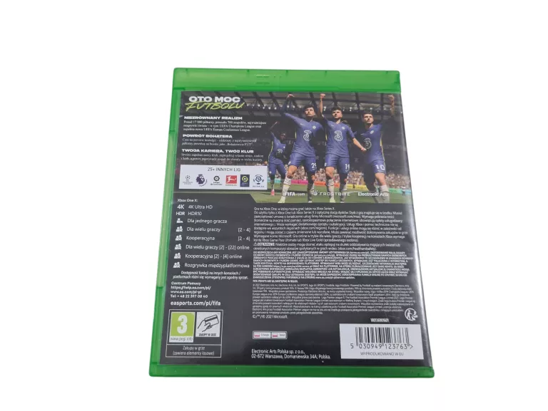 FIFA 22 XBOX ONE PUDEŁKOWA