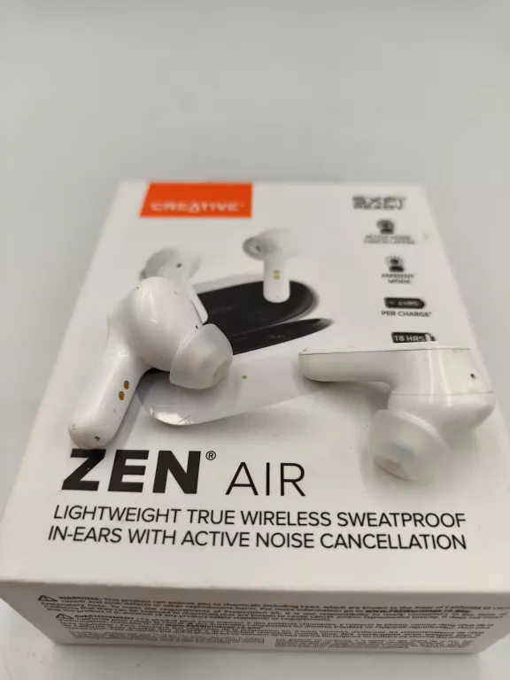 SŁUCHAWKI BEZPRZEWODOWE CREATIVE ZEN AIR