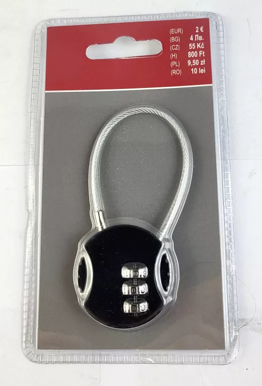 KŁÓDKA NA SZYFR TEDI CZARNA