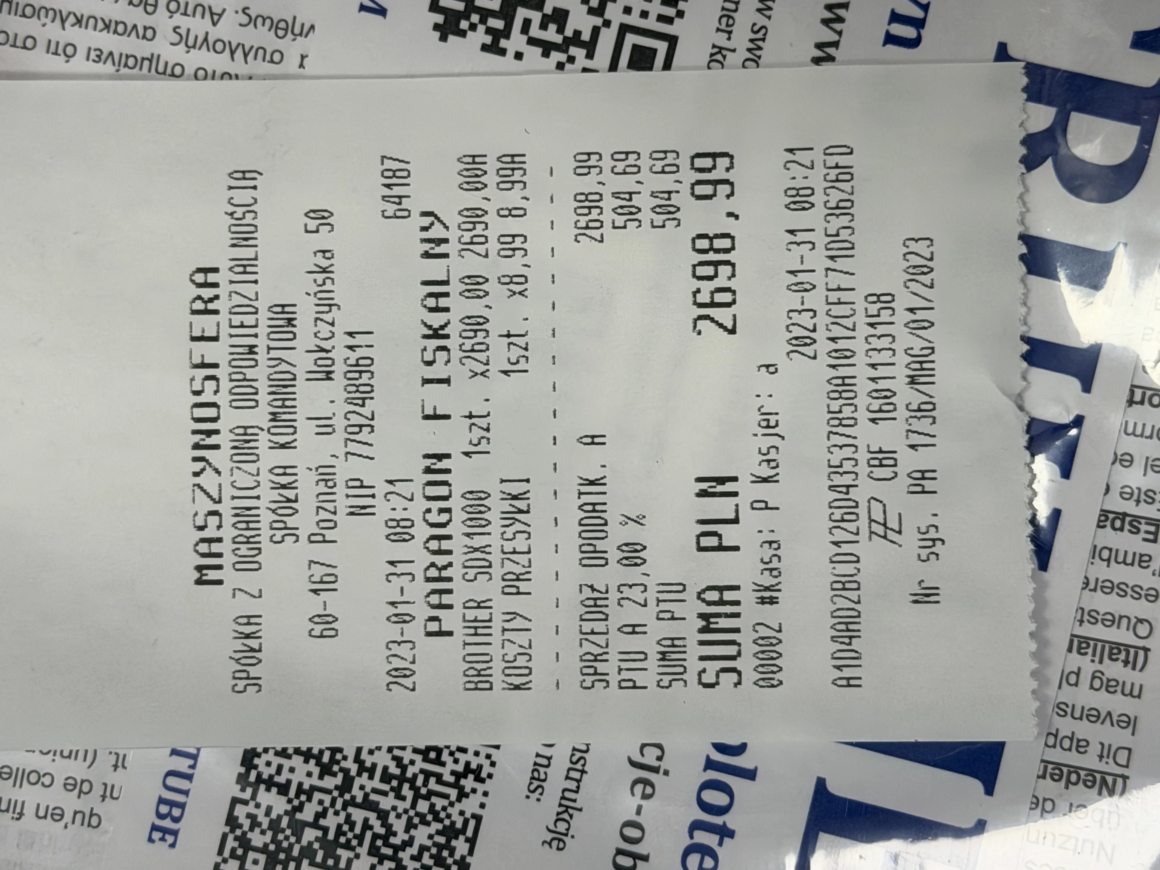 ploter-tnacy-brother-sdx1000-ean-gtin-4977766792028