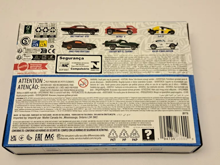 HOT WHEELS SILVER SERIES LEGENDS TOUR MULTIPACK ZESTAW 6 AUT