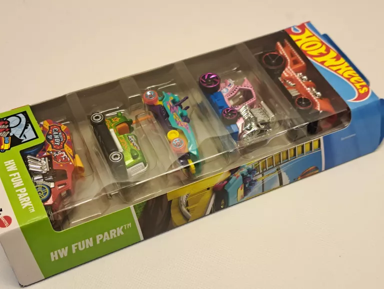 HOT WHEELS CITY PIĘCIOPAK ZESTAW