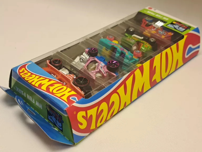 HOT WHEELS CITY PIĘCIOPAK ZESTAW