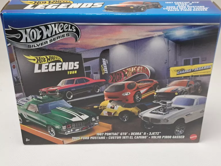 HOT WHEELS SILVER SERIES LEGENDS TOUR MULTIPACK ZESTAW 6 AUT