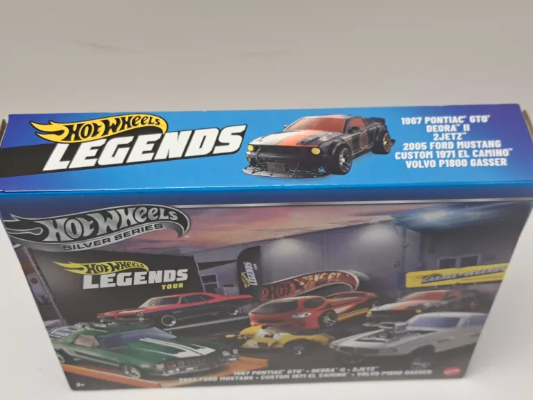 HOT WHEELS SILVER SERIES LEGENDS TOUR MULTIPACK ZESTAW 6 AUT