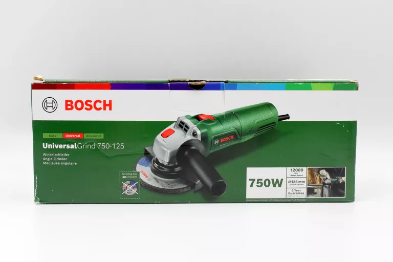 SZLIFIERKA KĄTOWA BOSCH UNIVERSALGRIND 750-125 750W 125MM