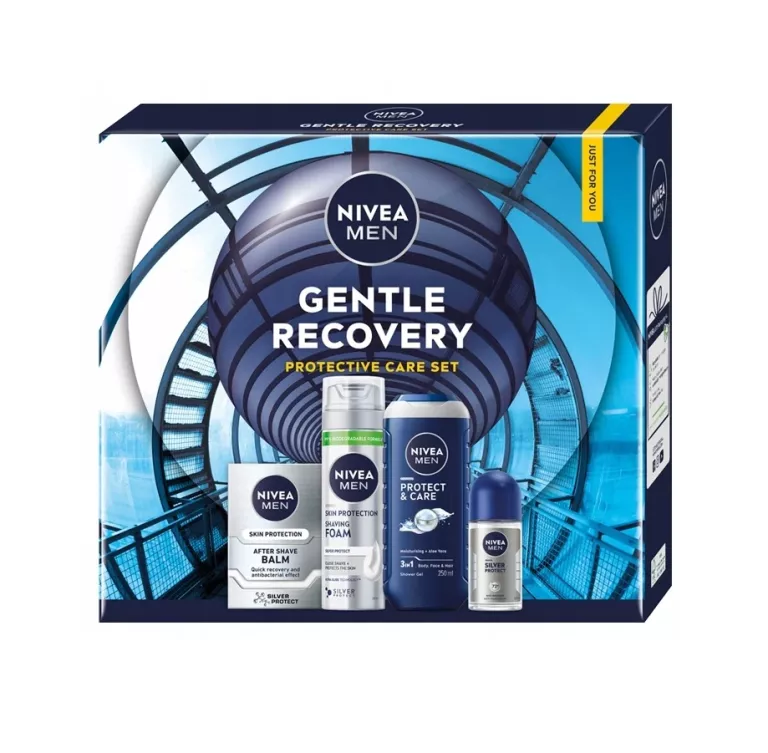 NIVEA MEN RECOVERY ZESTAW ŚWIĄTECZNY KOSMETYKÓW NA PREZENT DLA MĘŻCZYZN