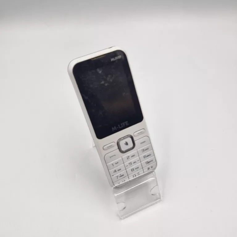 TELEFON M-LIFE ML0697 BIAŁY DLA SENIORA