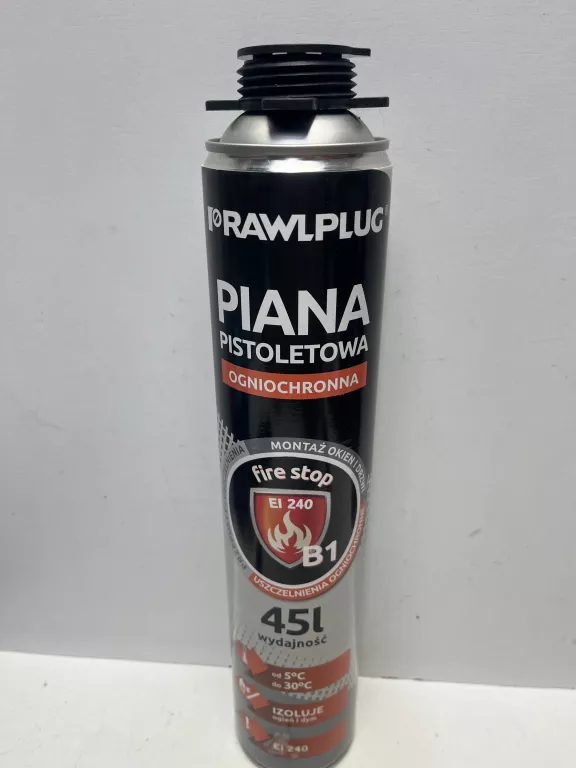RAWLPLUG RPP-B1 PIANA PISTOLETOWA OGNIOCHRONNA P.POŻ B1 DIN4102 750ML-45L