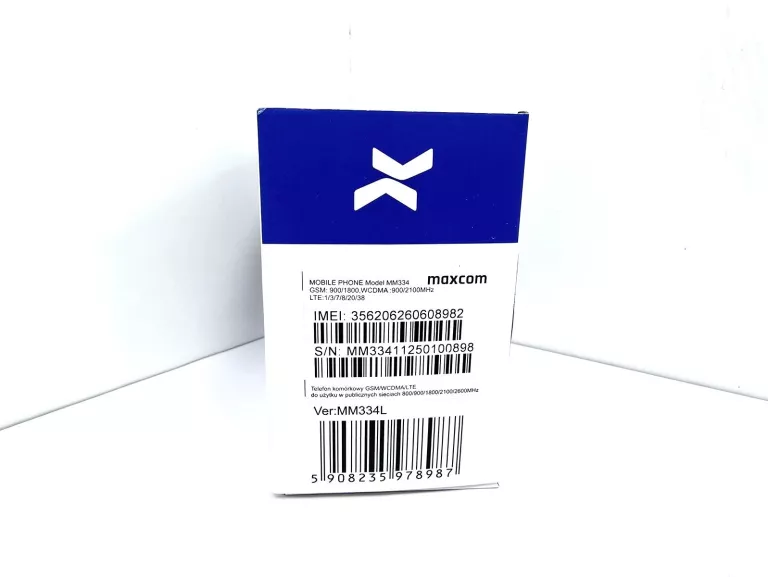 TELEFON MAXCOM CLASSIC MM334 4G CZARNY