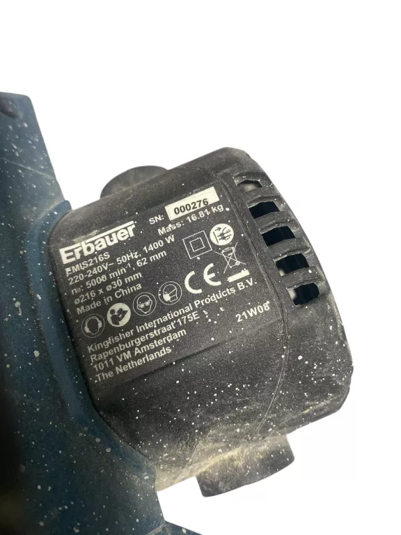 UKOŚNICA Z POSUWEM ERBAUER EMIS216S