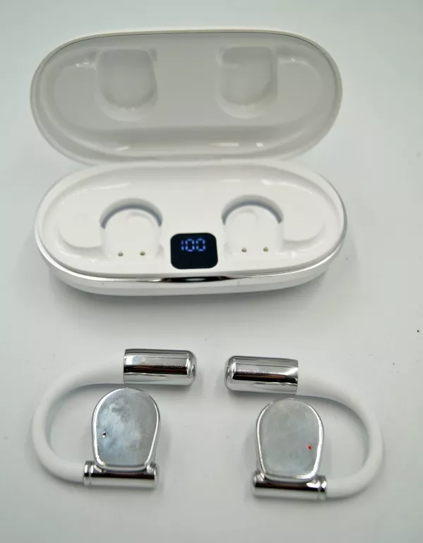 M111 SŁUCHAWKI BEZPRZEWODOWE SPORTOWE BIAŁE