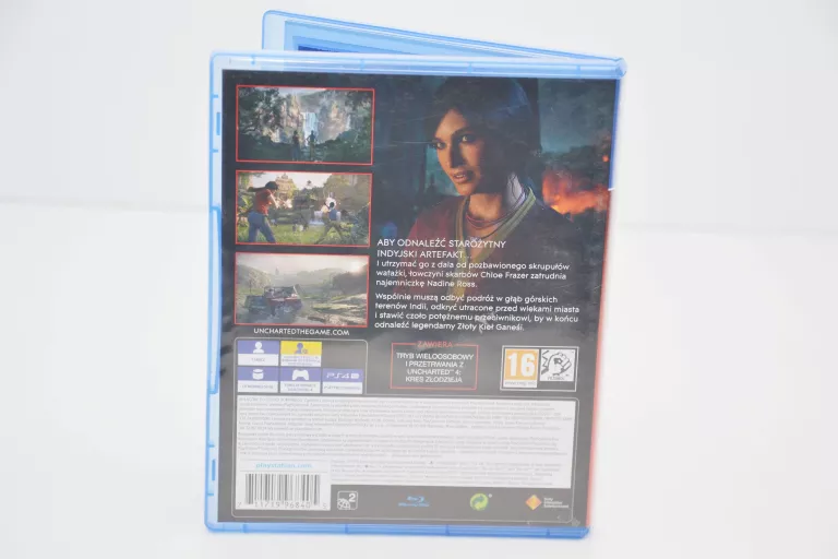GRA NA PS 4 UNCHARTED ZAGINIONE DZIEDZICTWO