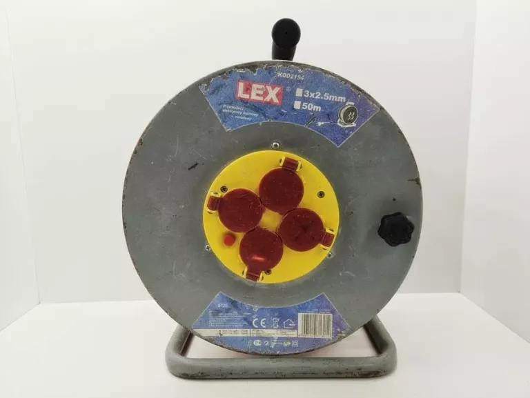 PRZEDŁUŻACZ BĘBNOWY LEX KOD2194 3X2,5MM 50M