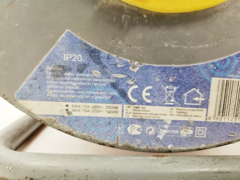 PRZEDŁUŻACZ BĘBNOWY LEX KOD2194 3X2,5MM 50M