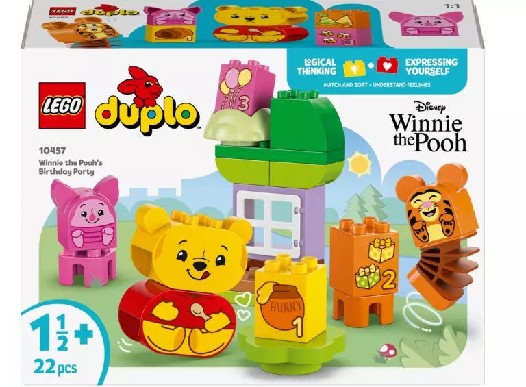 LEGO DUPLO DISNEY PRZYJĘCIE URODZINOWE KUBUSIA PUCHATKA 10457